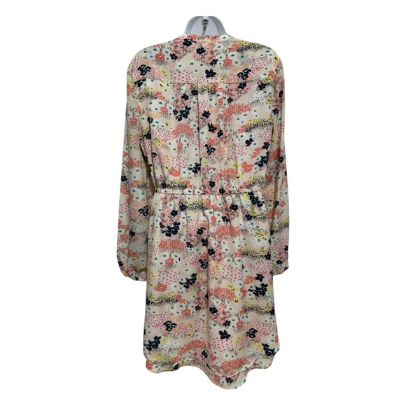 Maison Jules Floral Print Midi Dress - Pink and Black - Picture 2 of 13